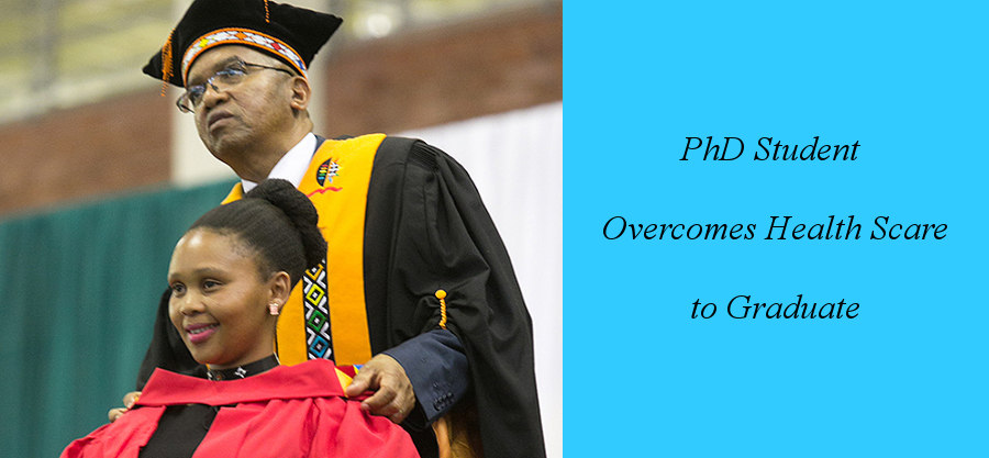 PhD Student Overcomes Health Scare to Graduate